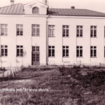 Jaunā skolas ēka 1955. gadā.