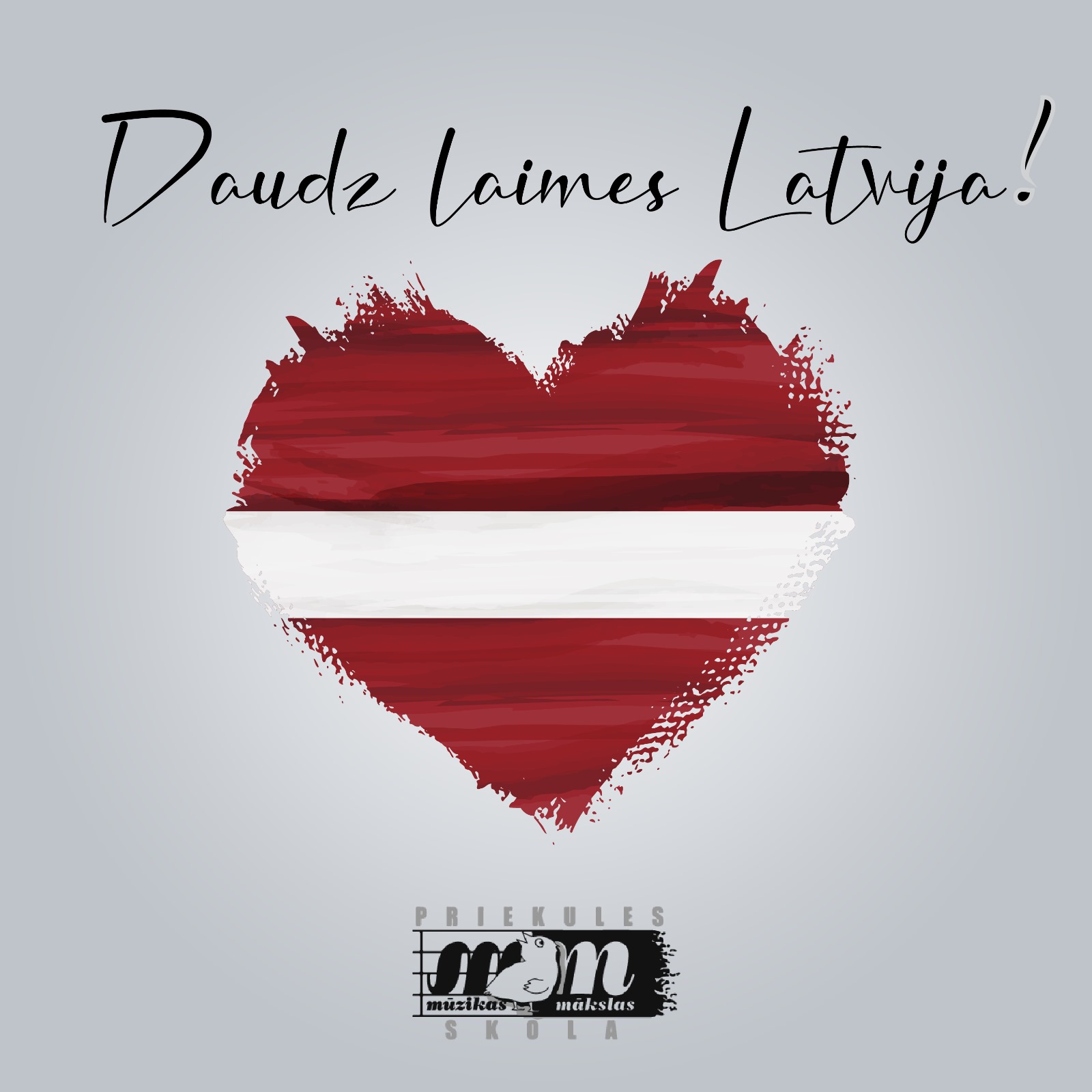 Daudz laimes Latvija!