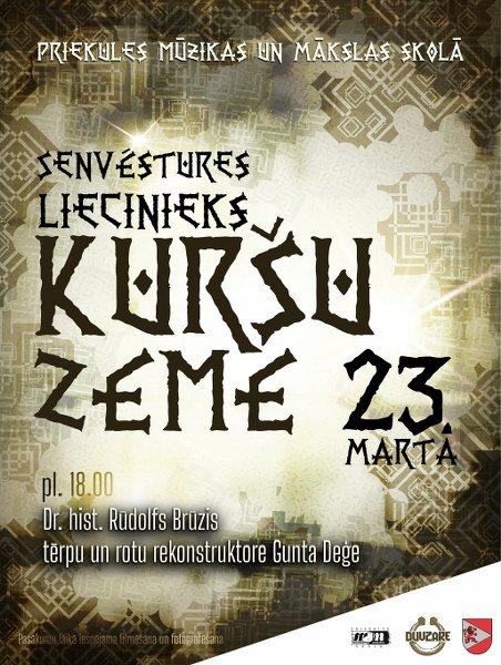 Kuršu zeme Priekules mūzikas un mākslas skolā