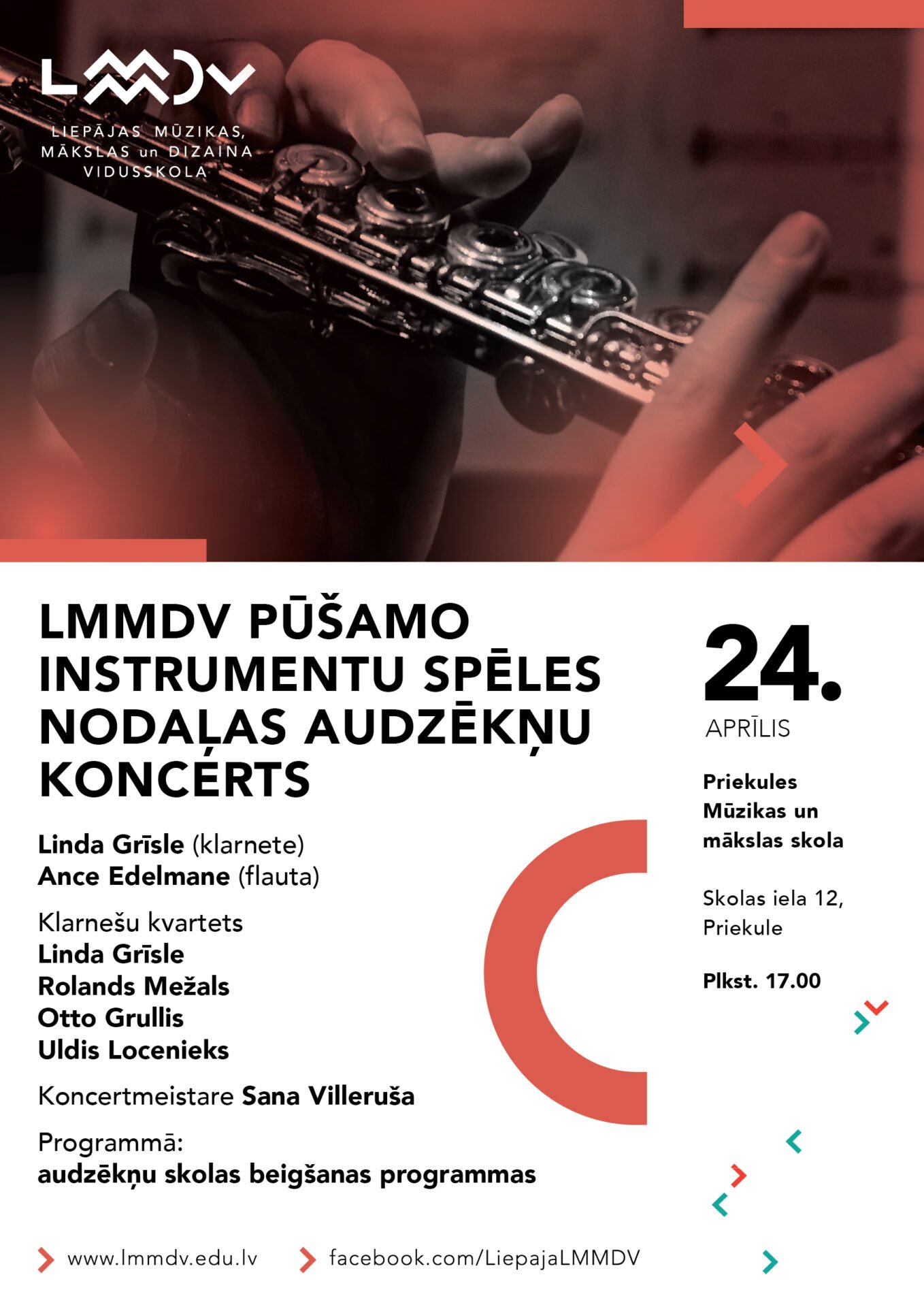 pūšamo instrumentu spēles koncerts