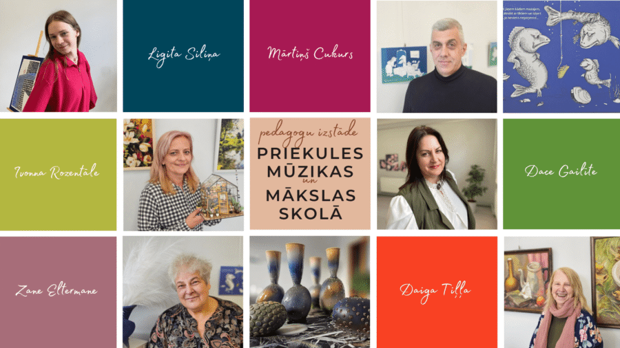 Atvērta skolotāju izstāde