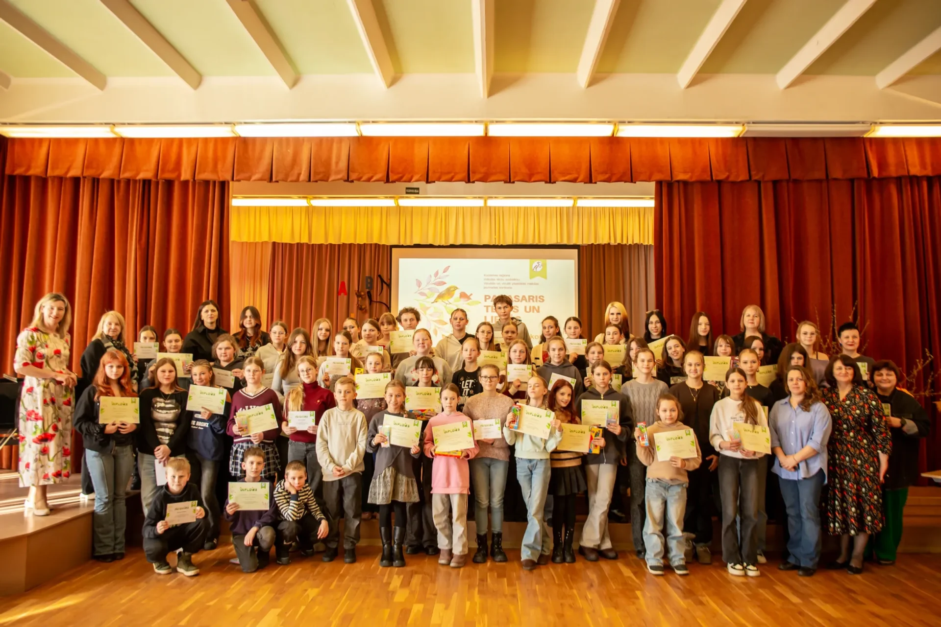 Skolas audzēkņi gūst panākumus Kurzemes reģiona konkursā “Pavasaris tēlos un lietās”