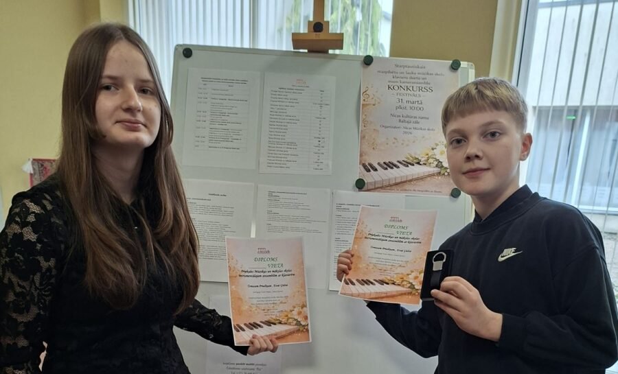 Panākumi konkursā–festivālā