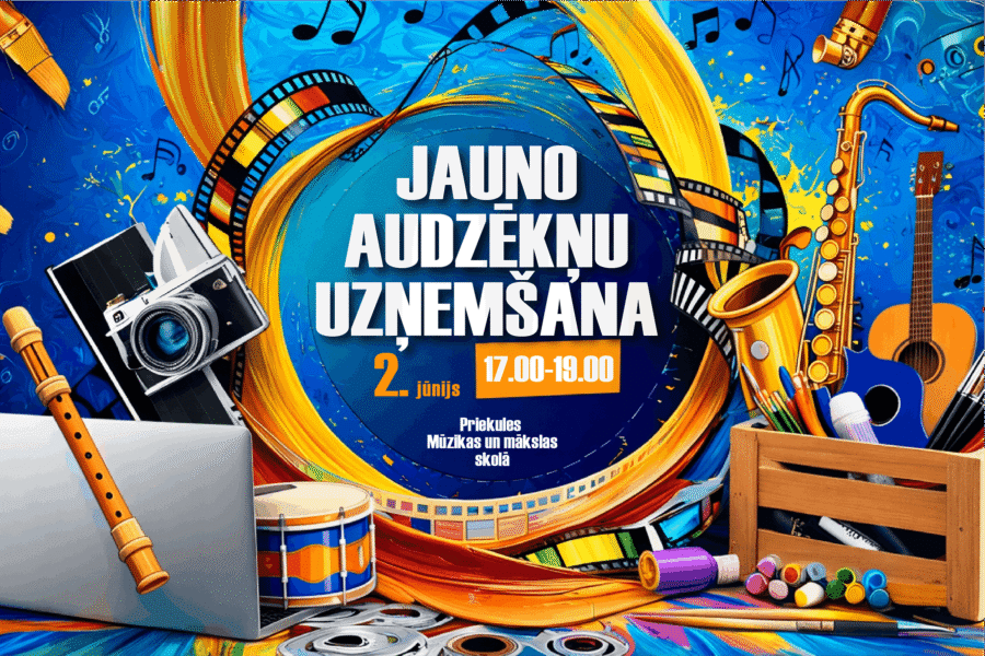 Jauno audzēkņu uzņemšana