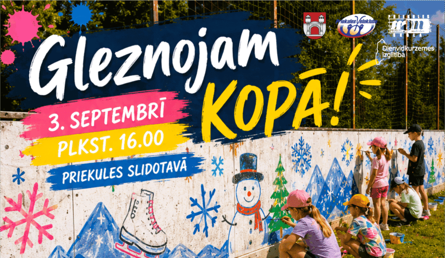 Mācību gadu iesāksim radoši – gleznojam kopā!