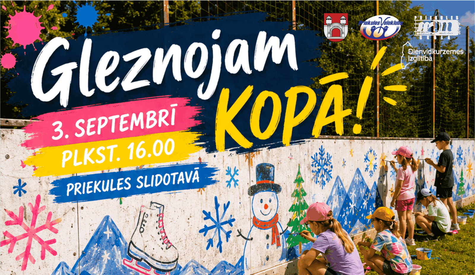 Mācību gadu iesāksim radoši – gleznojam kopā!